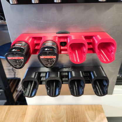 Battery Holder suits M12 - Magnetic Bottom Mount