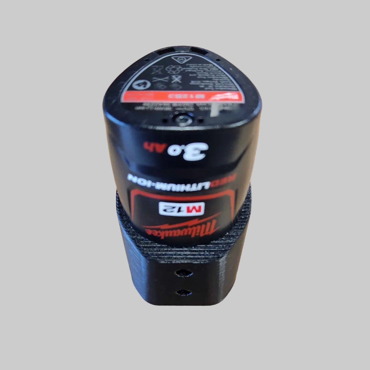 Battery Mount – Suits Milwaukee M12
