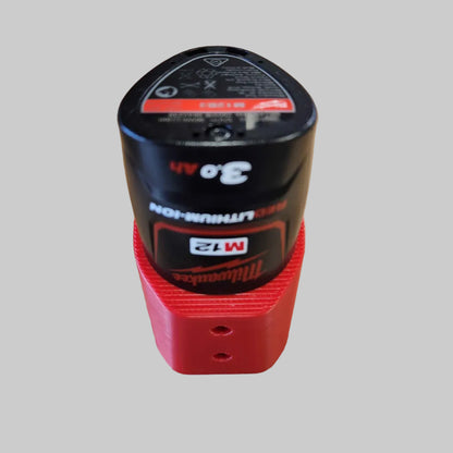 Battery Mount – Suits Milwaukee M12