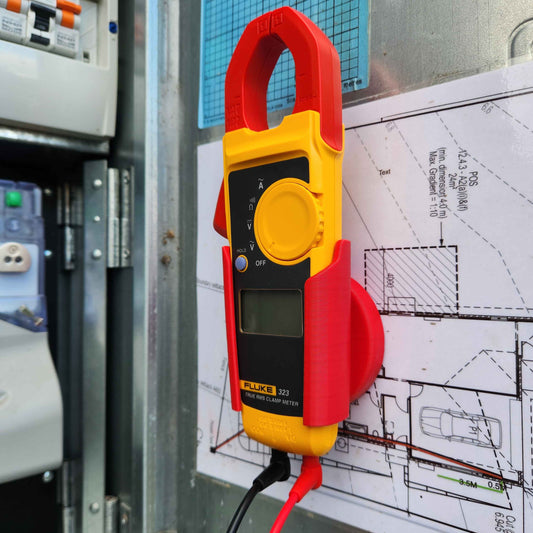 Magnetic Multimeter Holder - Suits Fluke 323, 324 & 325