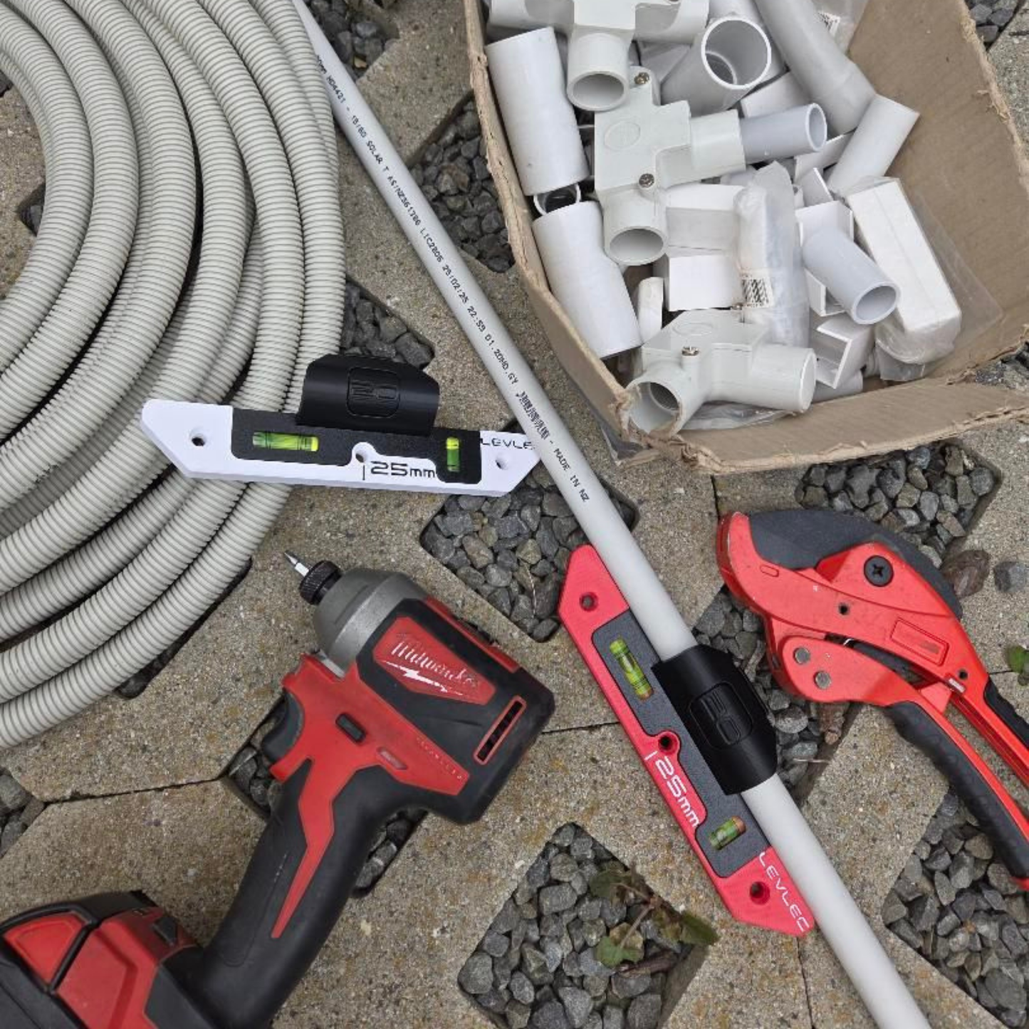 Conduit Level –  25mm & 20mm
