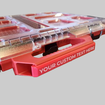 Custom Labels - Suits Packout Low Profile Organiser